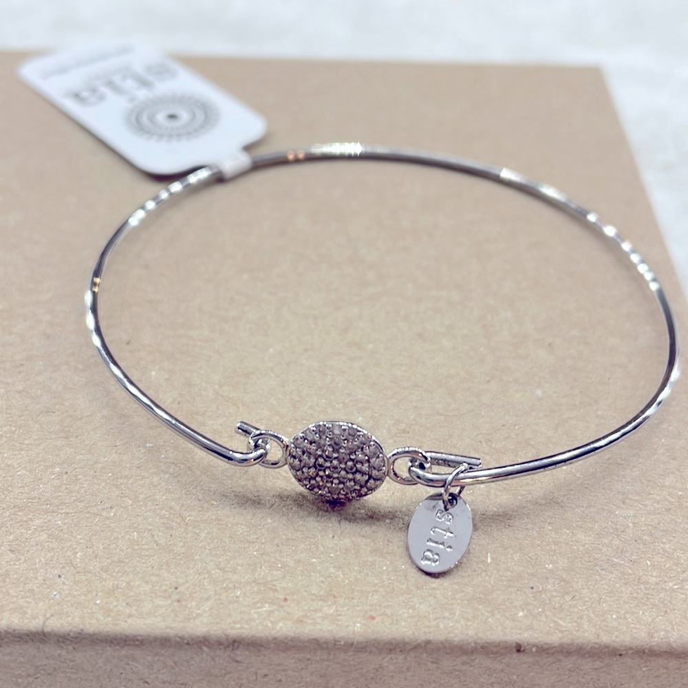 New with tag Stia Pave disk icon Bracelet